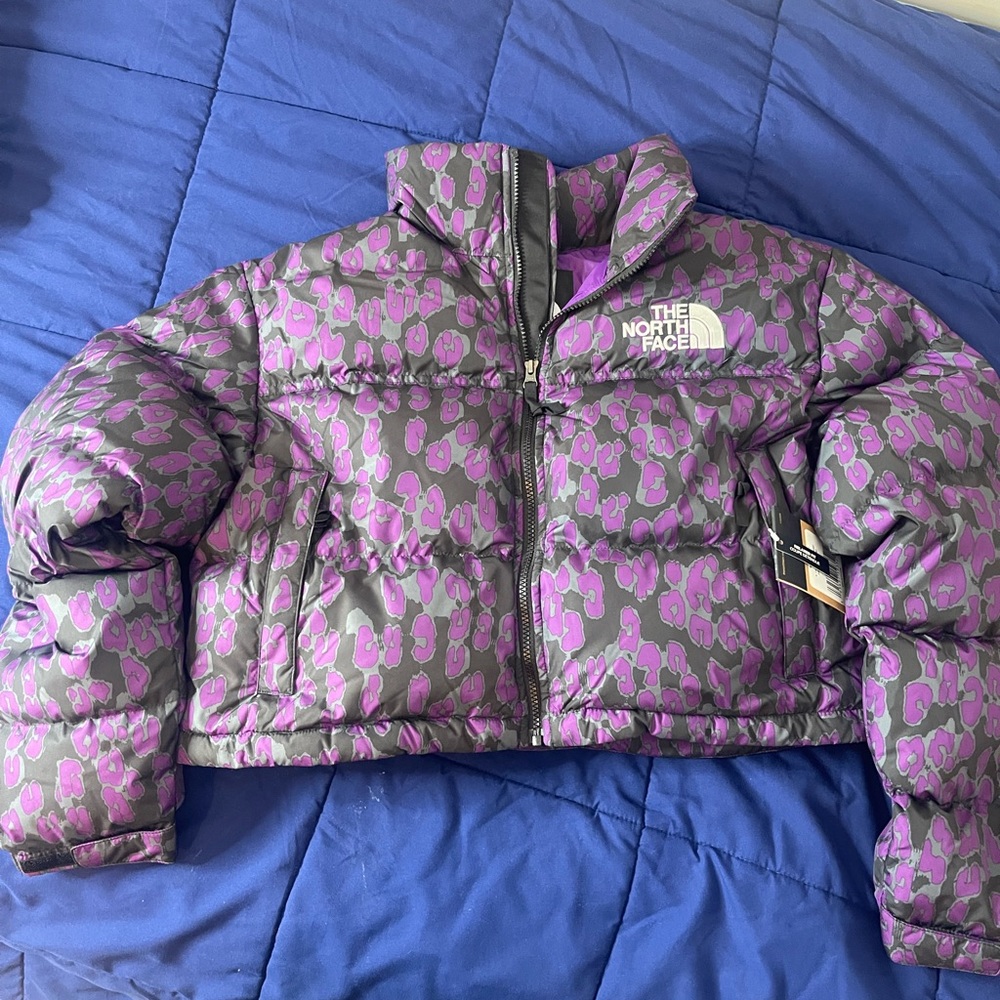 North face Nuptse short jacket